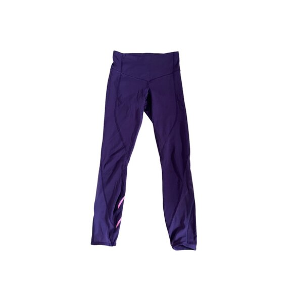 Lululemon Burgundy Yoga Pants 24 - Picture 1 of 2